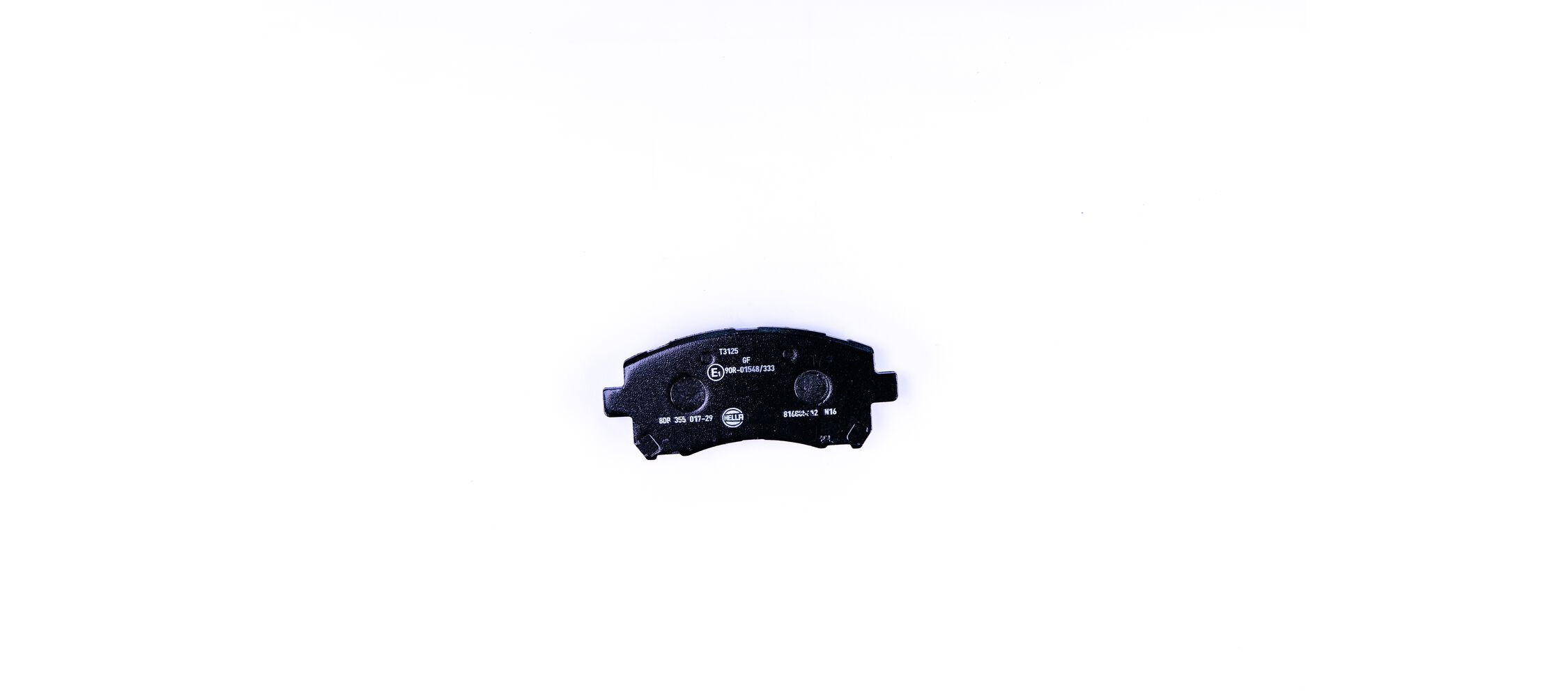 Brake Pad Set, disc brake - 8DB 355 017-291 HELLA