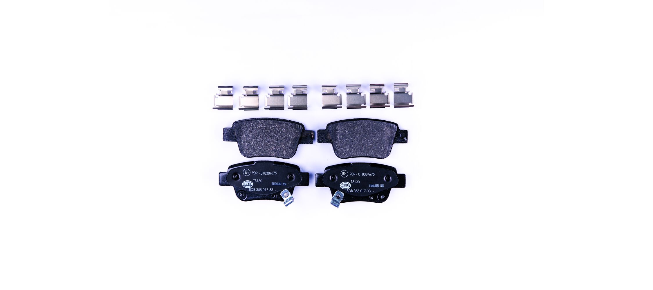 Kit pastiglie freno, Freno a disco - 8DB 355 017-331 HELLA