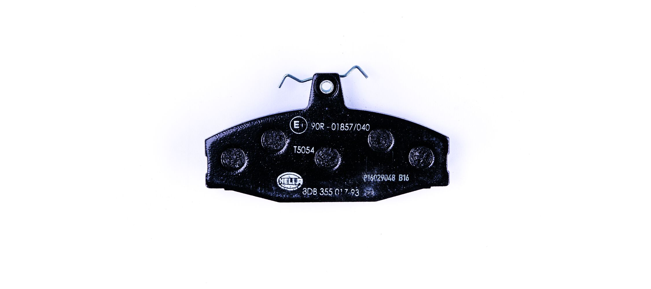 Brake Pad Set, disc brake - 8DB 355 017-931 HELLA