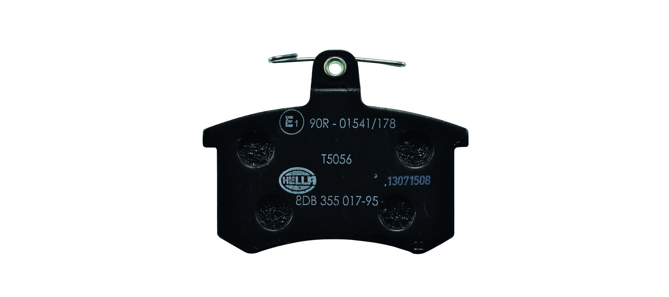 stabdžių trinkelių rinkinys, diskinis stabdys - 8DB 355 017-951 HELLA