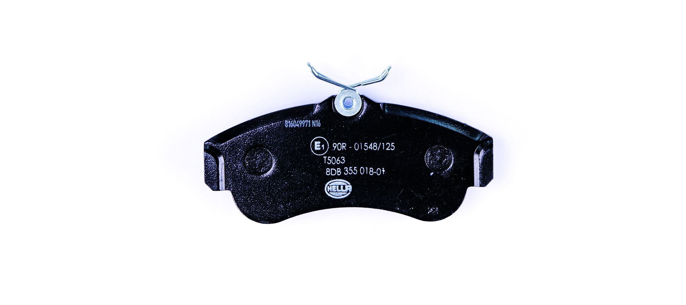 Brake Pad Set, disc brake - 8DB 355 018-011 HELLA