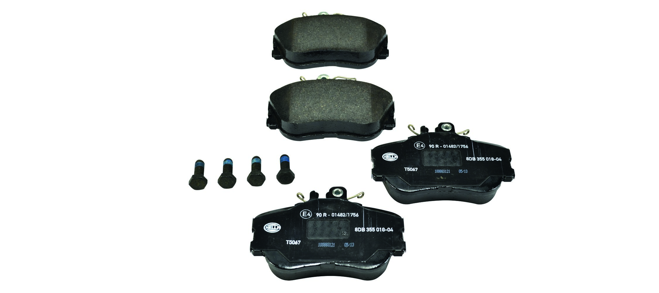 Kit pastiglie freno, Freno a disco - 8DB 355 018-041 HELLA