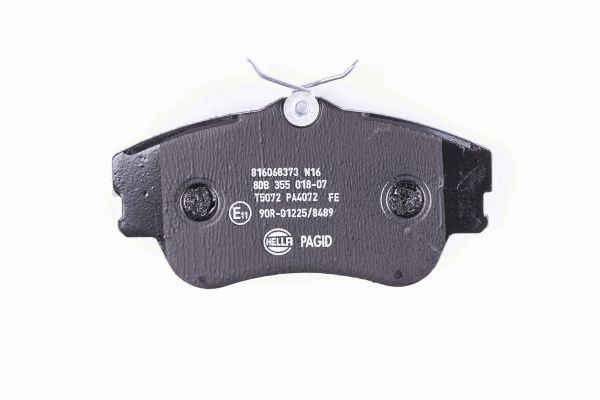 Brake Pad Set, disc brake - 8DB 355 018-071 HELLA