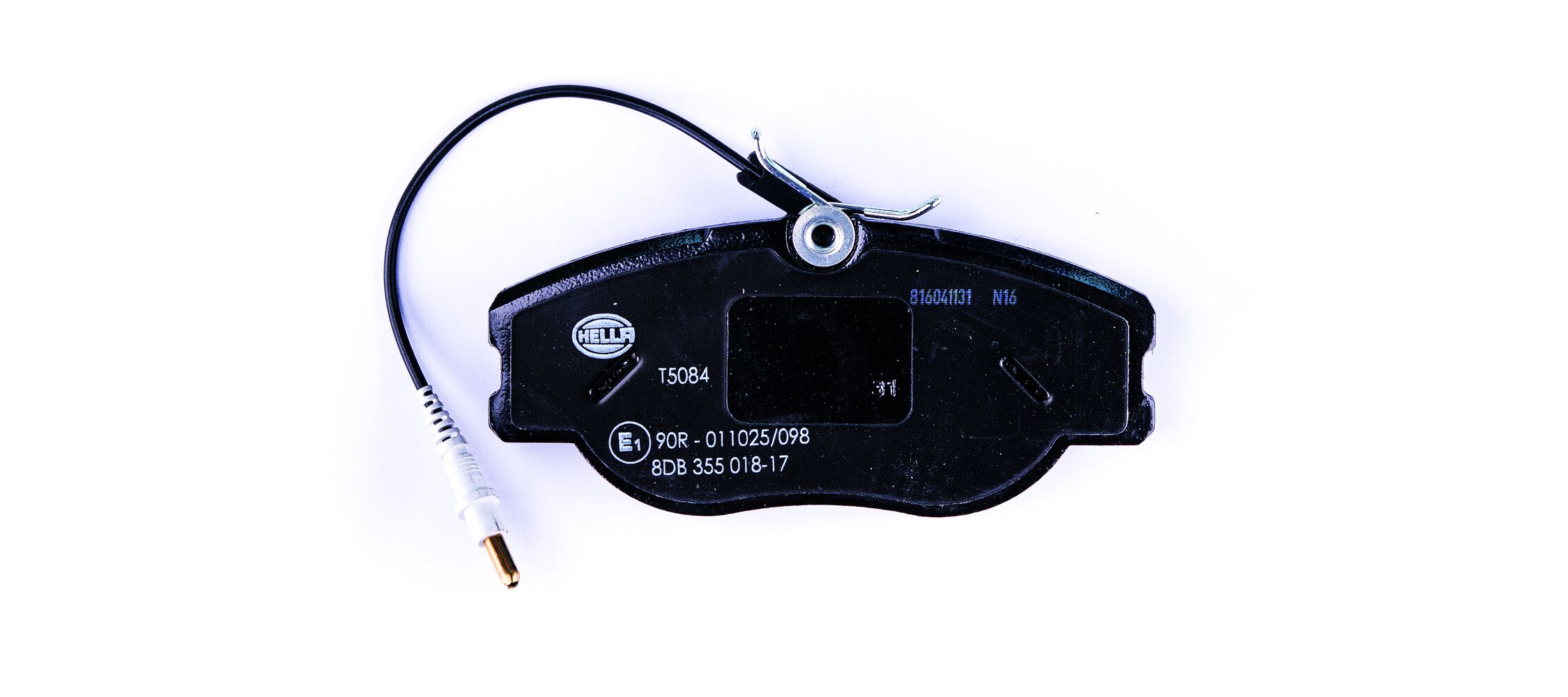 Brake Pad Set, disc brake - 8DB 355 018-171 HELLA