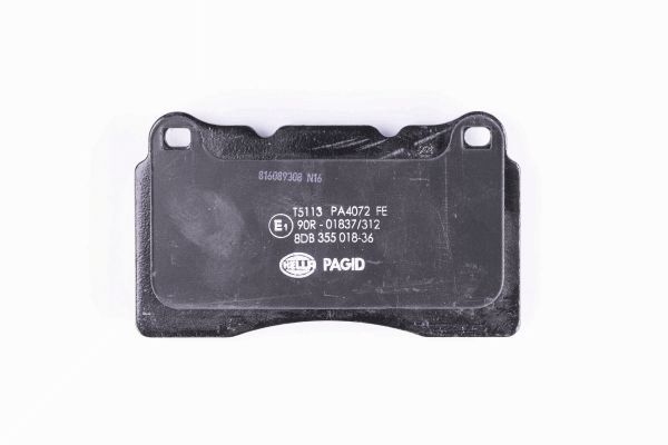Brake Pad Set, disc brake - 8DB 355 018-361 HELLA