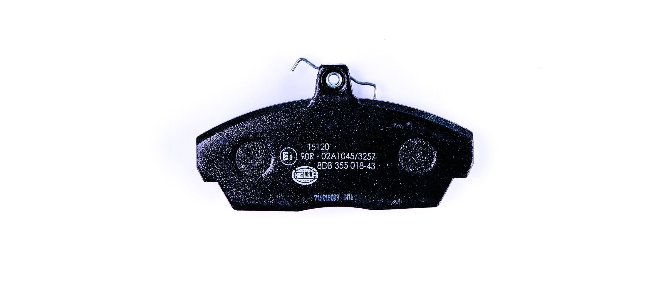 Brake Pad Set, disc brake - 8DB 355 018-431 HELLA