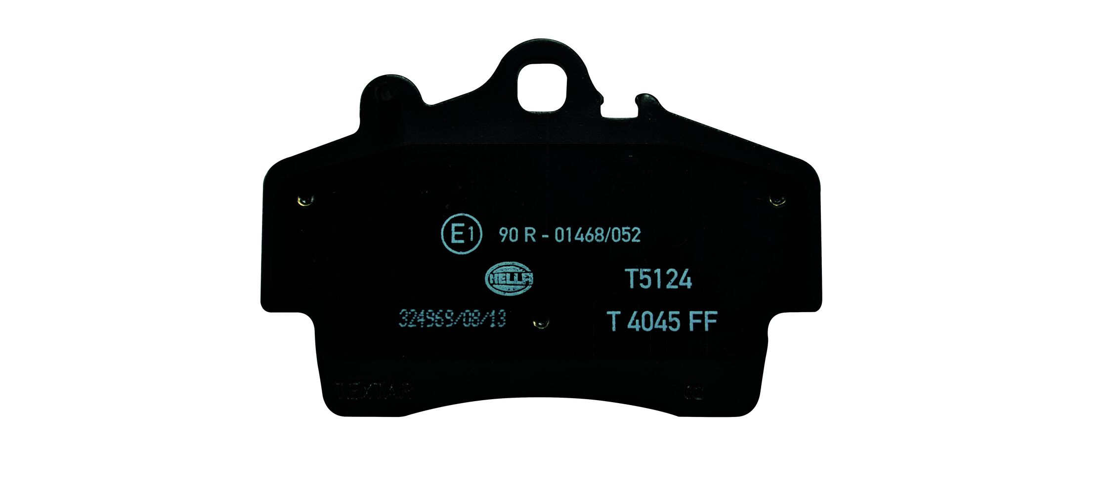Brake Pad Set, disc brake - 8DB 355 018-471 HELLA