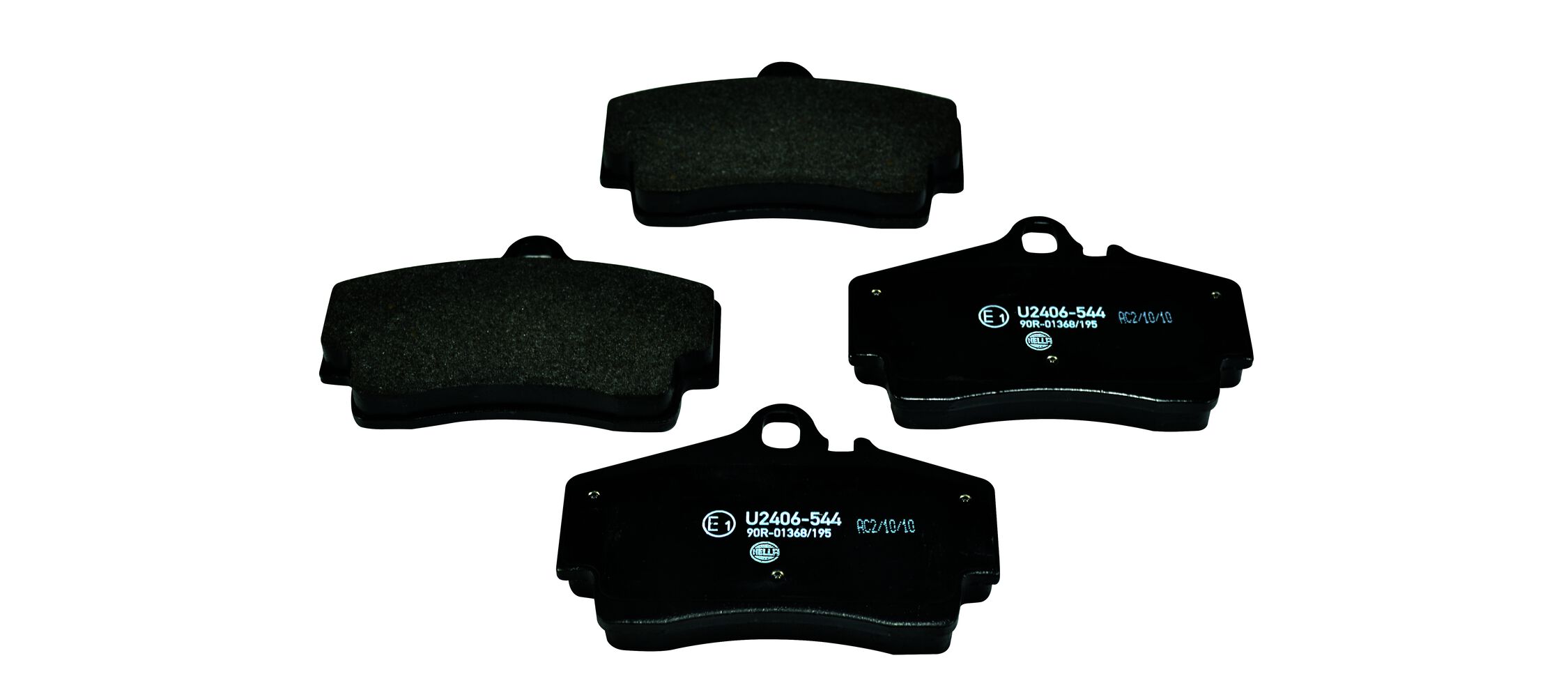 Brake Pad Set, disc brake - 8DB 355 018-481 HELLA