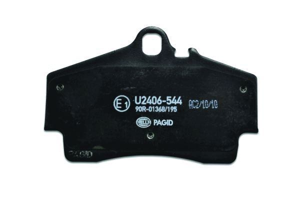 Brake Pad Set, disc brake - 8DB 355 018-481 HELLA