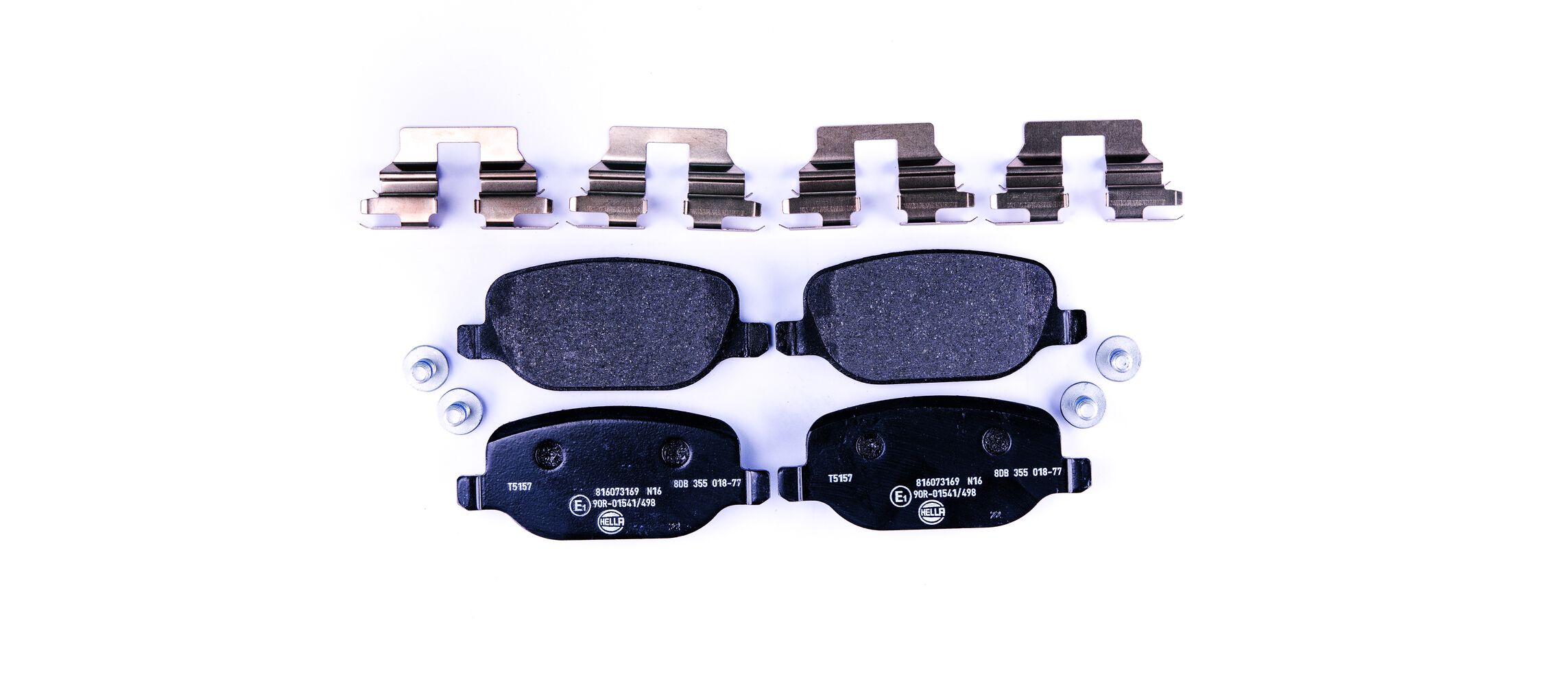 Kit pastiglie freno, Freno a disco - 8DB 355 018-771 HELLA