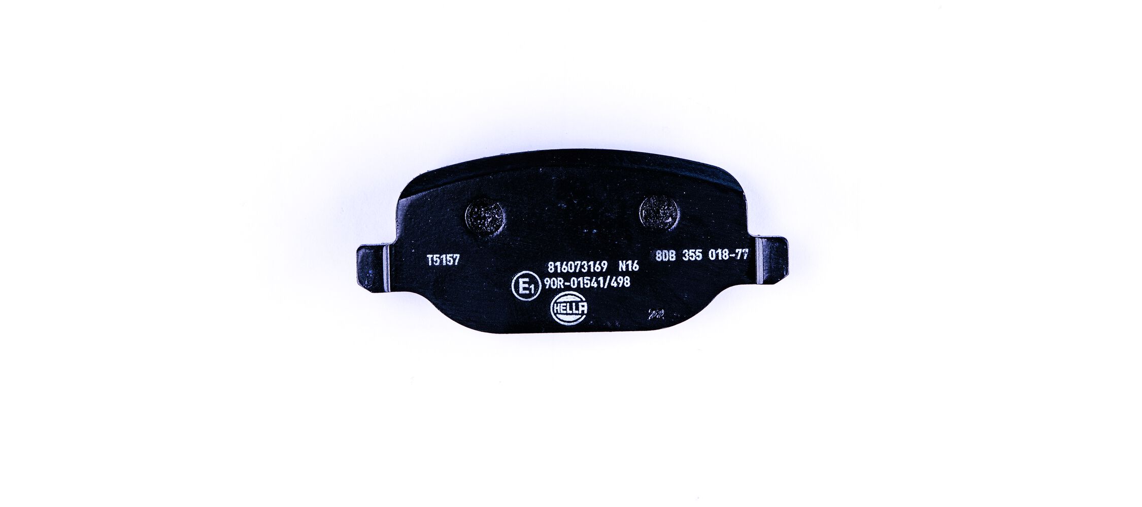Brake Pad Set, disc brake - 8DB 355 018-771 HELLA
