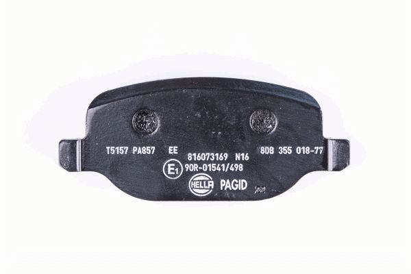 Brake Pad Set, disc brake - 8DB 355 018-771 HELLA