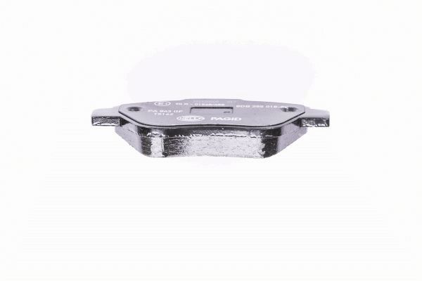 Brake Pad Set, disc brake - 8DB 355 018-821 HELLA
