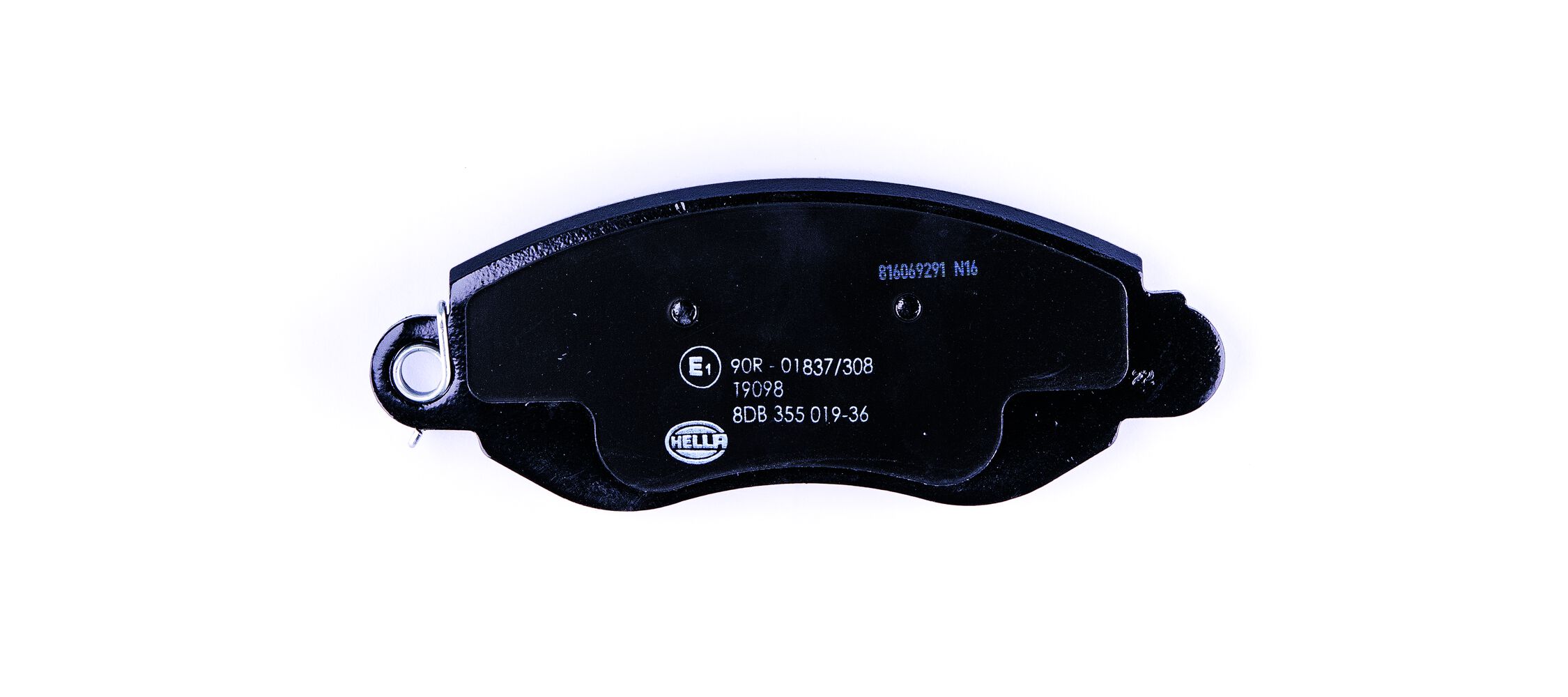 Brake Pad Set, disc brake - 8DB 355 019-361 HELLA