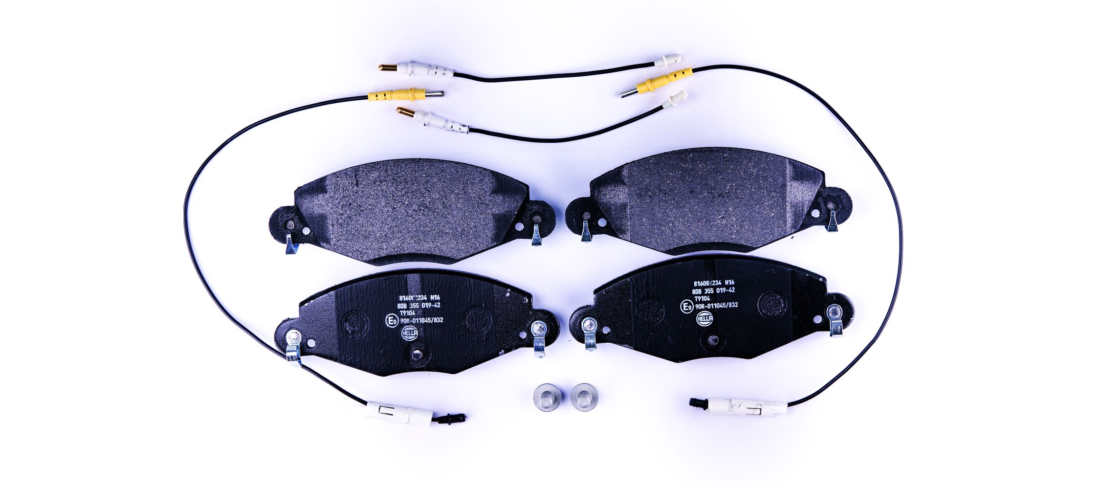 Kit pastiglie freno, Freno a disco - 8DB 355 019-421 HELLA