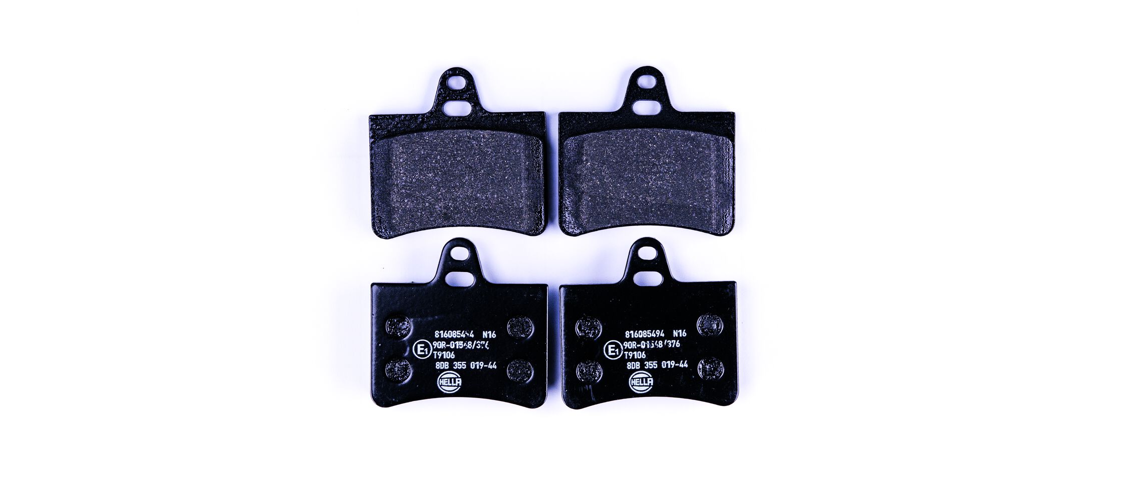 Комплект тормозных колодок, дисковый тормоз - 8DB 355 019-441 HELLA