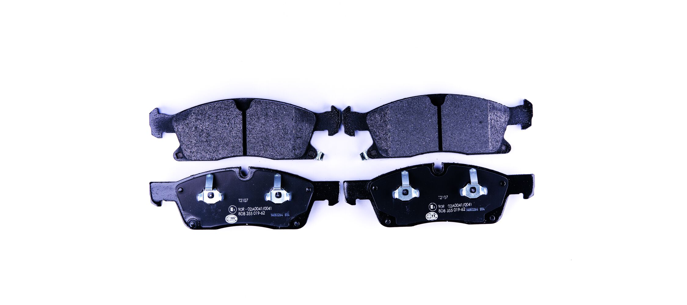 Kit pastiglie freno, Freno a disco - 8DB 355 019-621 HELLA