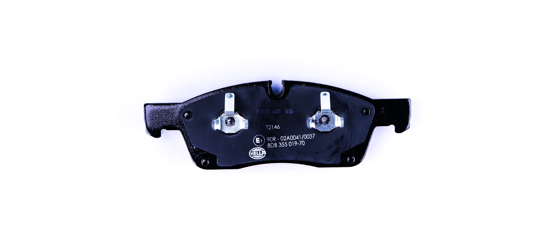 Brake Pad Set, disc brake - 8DB 355 019-701 HELLA