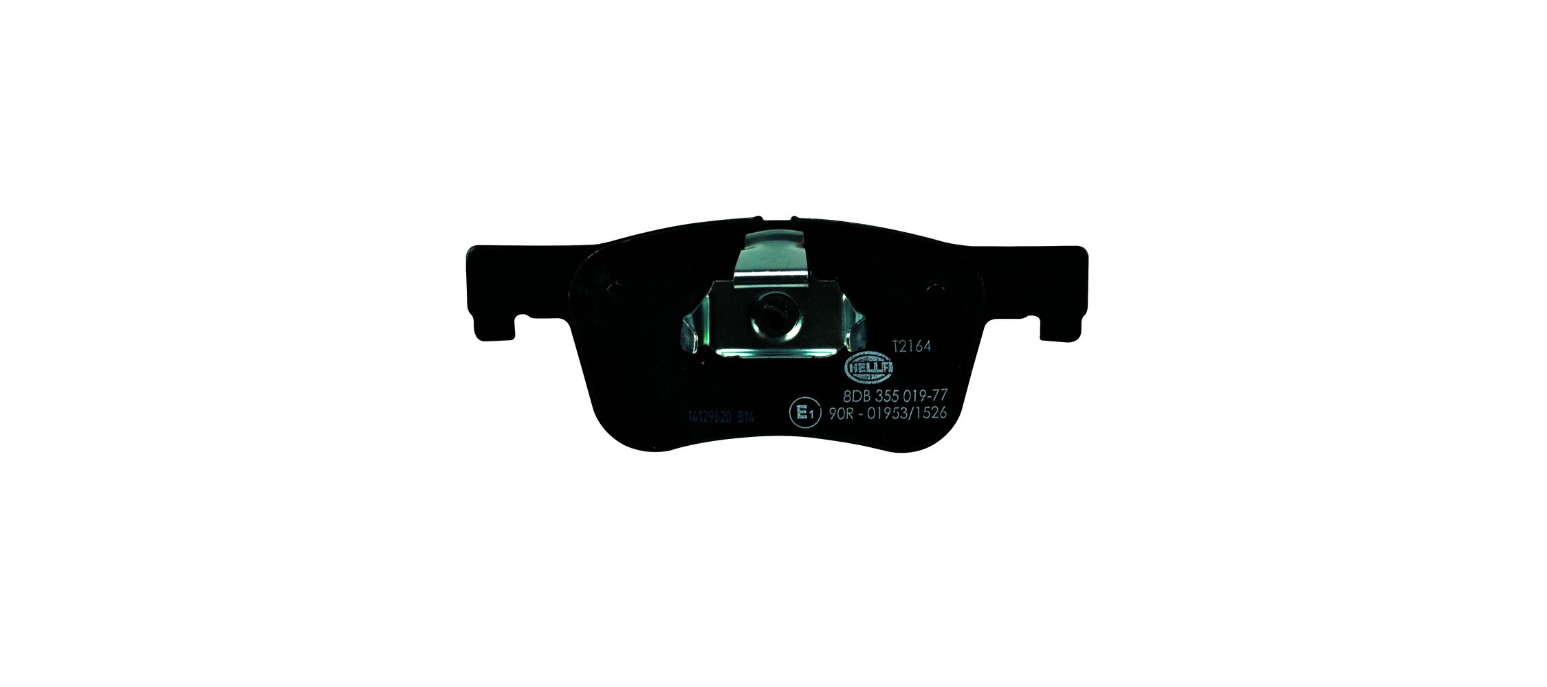 Brake Pad Set, disc brake - 8DB 355 019-771 HELLA