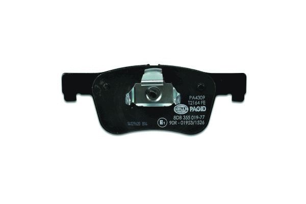 Brake Pad Set, disc brake - 8DB 355 019-771 HELLA