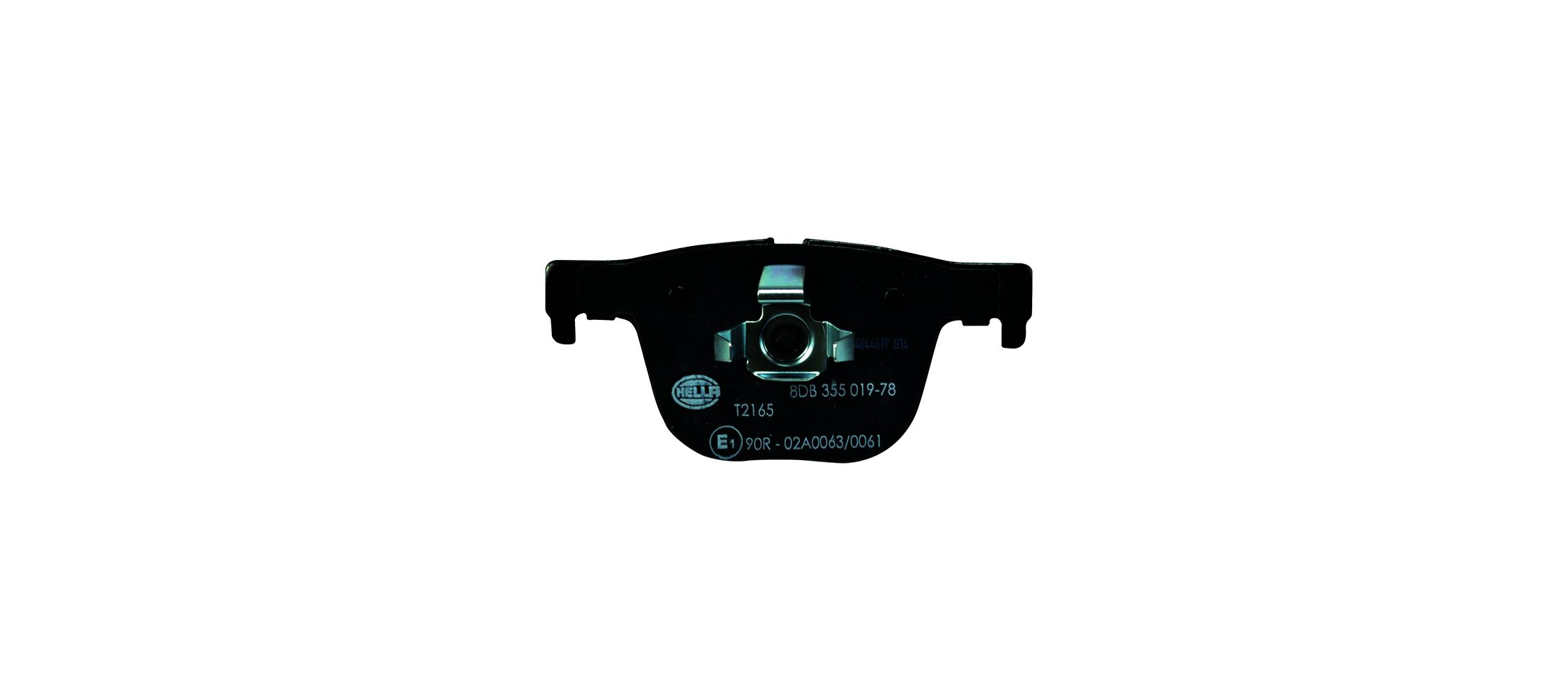 Brake Pad Set, disc brake - 8DB 355 019-781 HELLA