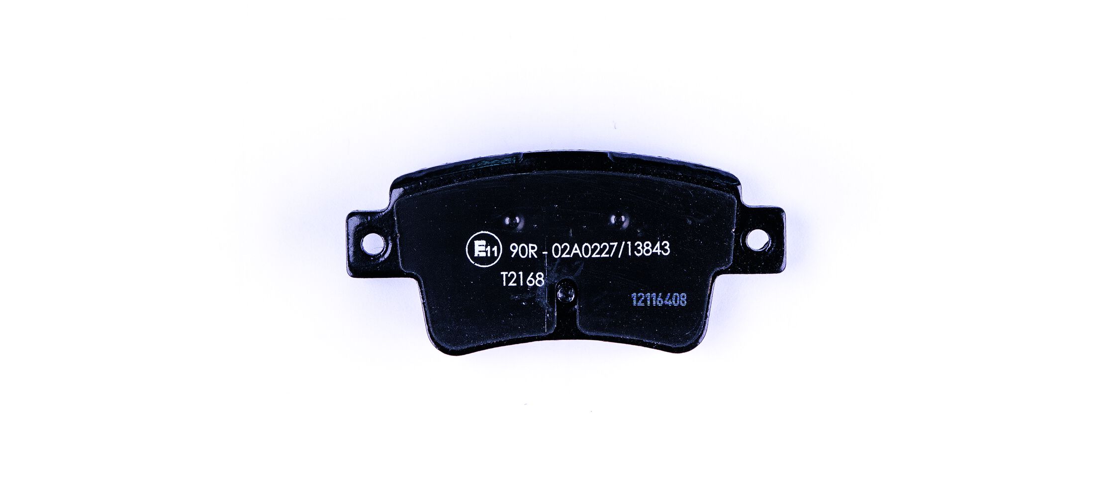 Brake Pad Set, disc brake - 8DB 355 019-801 HELLA