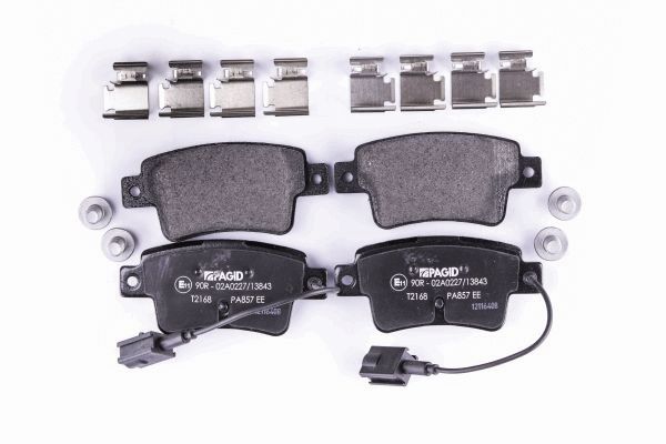Brake Pad Set, disc brake - 8DB 355 019-801 HELLA