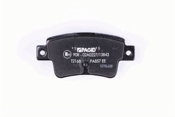 Brake Pad Set, disc brake - 8DB 355 019-801 HELLA