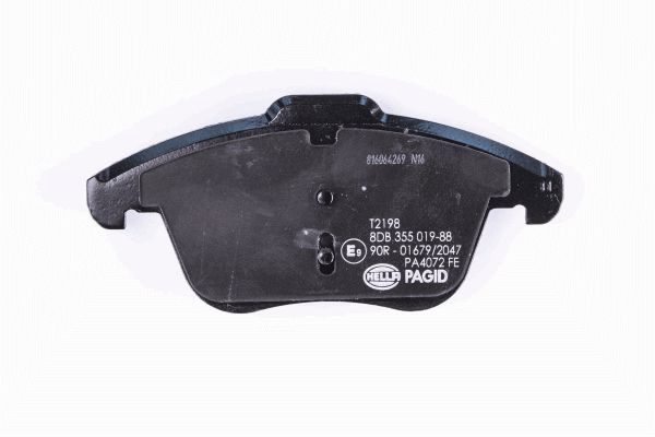 Brake Pad Set, disc brake - 8DB 355 019-881 HELLA