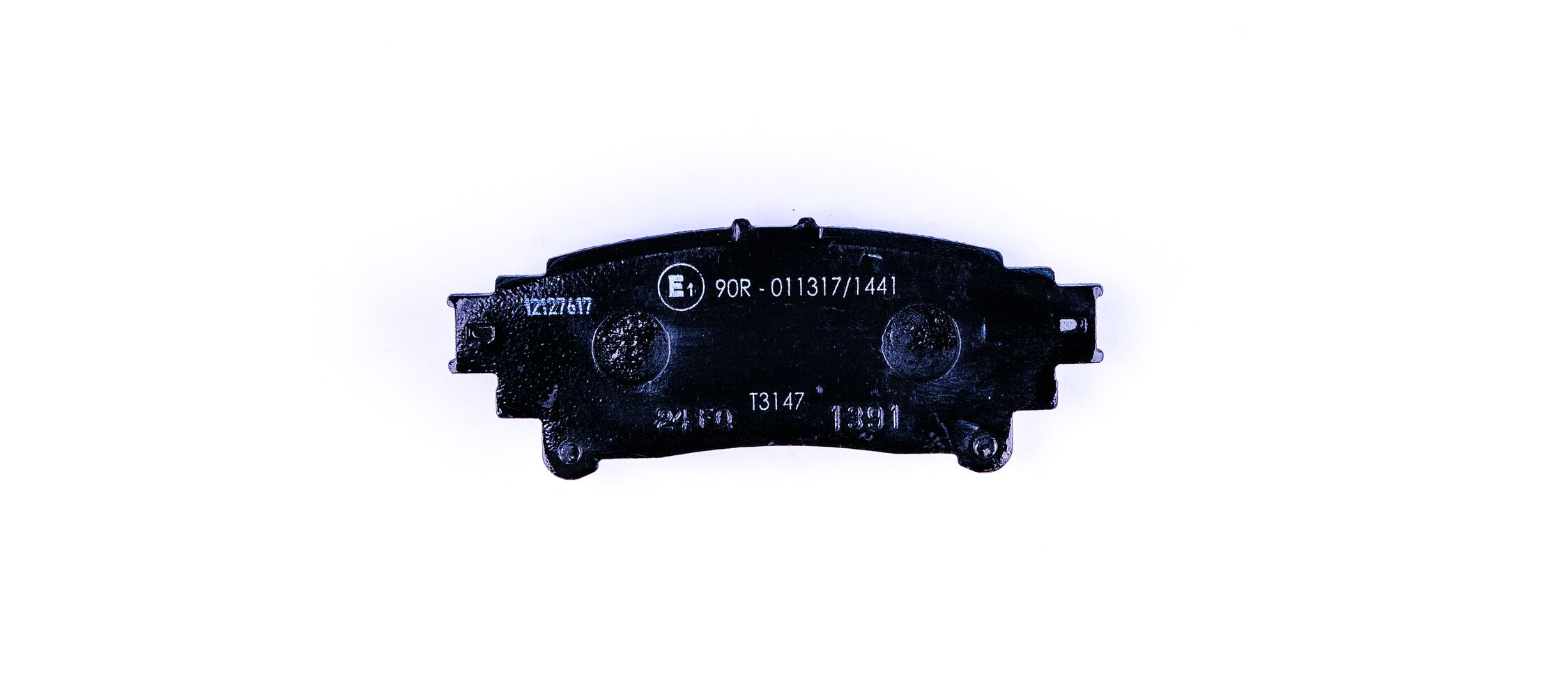 Brake Pad Set, disc brake - 8DB 355 020-001 HELLA