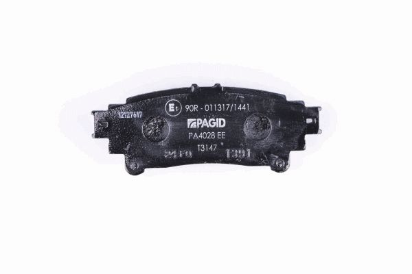 Brake Pad Set, disc brake - 8DB 355 020-001 HELLA