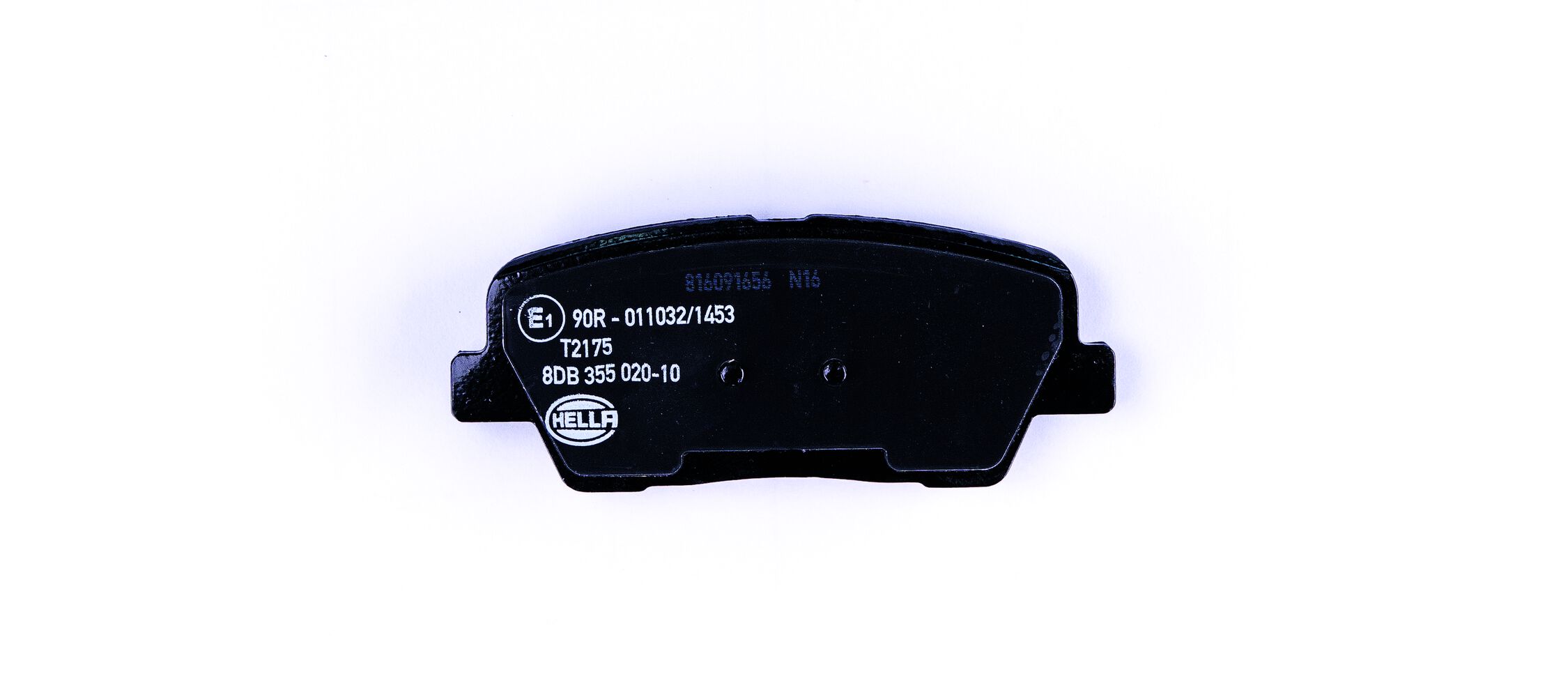 Brake Pad Set, disc brake - 8DB 355 020-101 HELLA