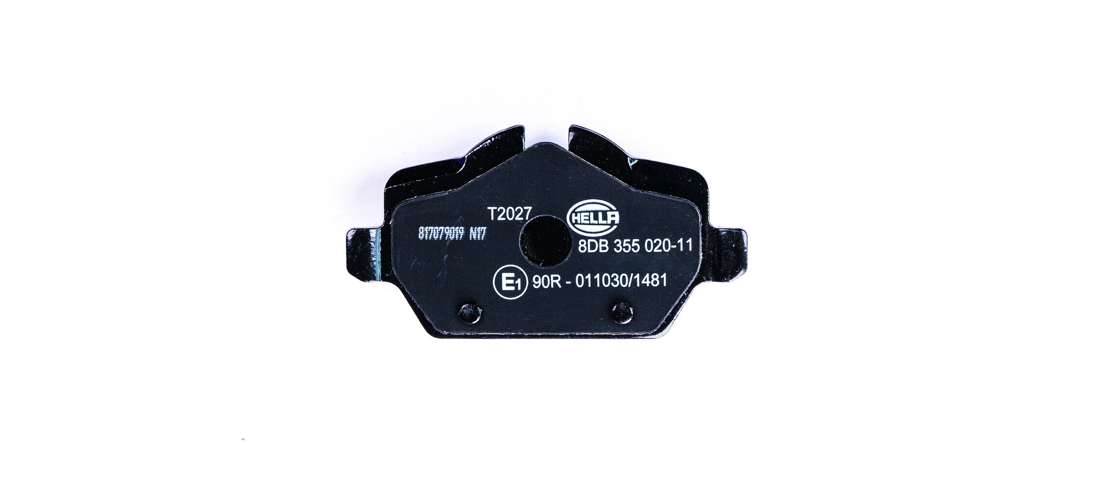 Brake Pad Set, disc brake - 8DB 355 020-111 HELLA