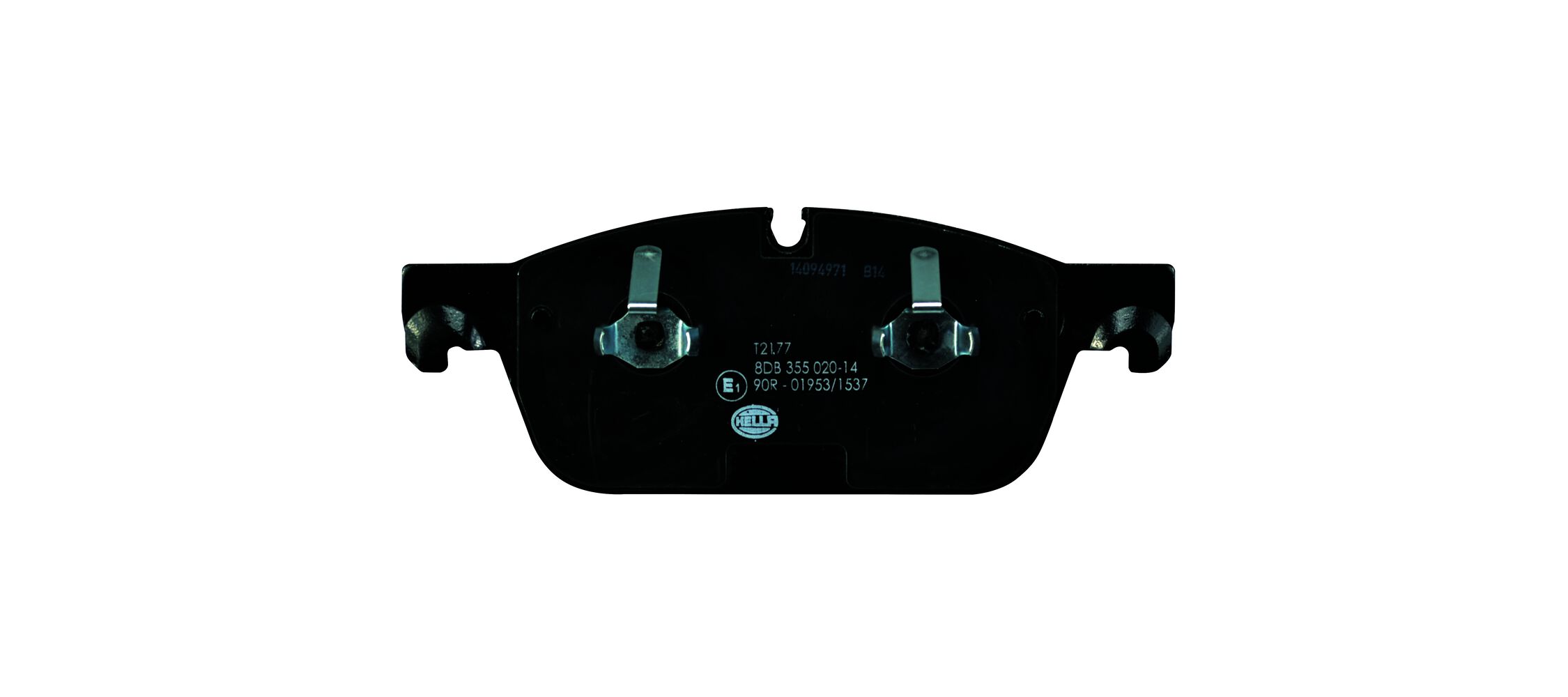 Brake Pad Set, disc brake - 8DB 355 020-141 HELLA