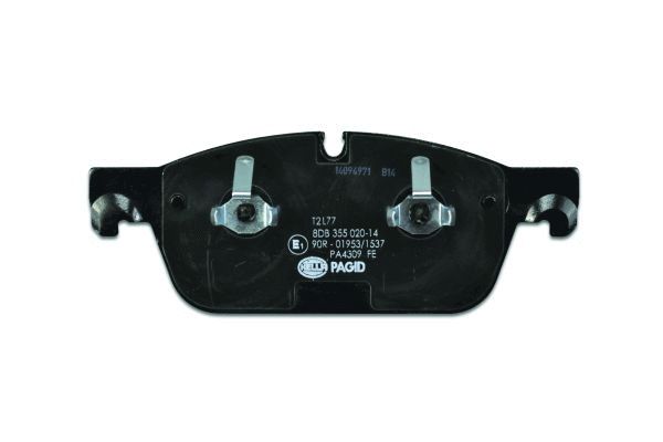 Brake Pad Set, disc brake - 8DB 355 020-141 HELLA
