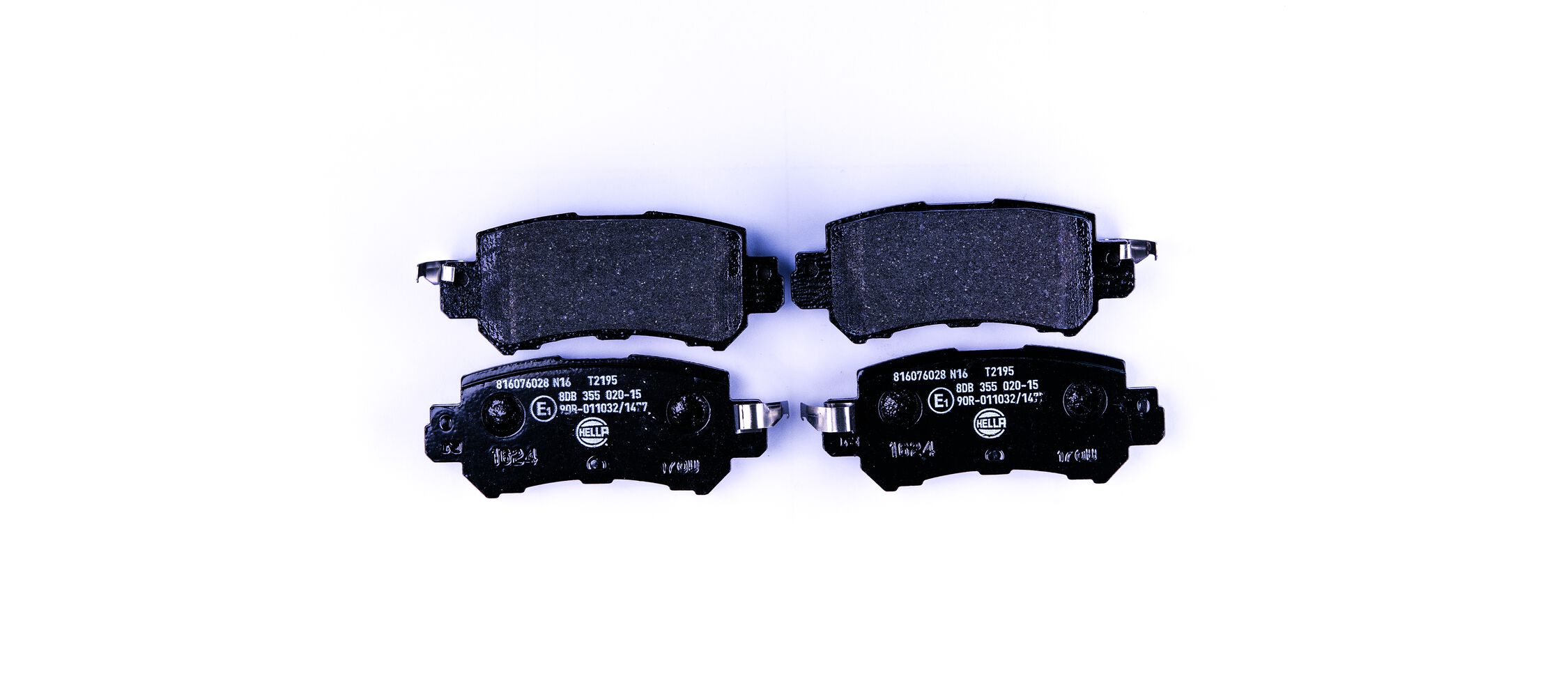 Kit pastiglie freno, Freno a disco - 8DB 355 020-151 HELLA