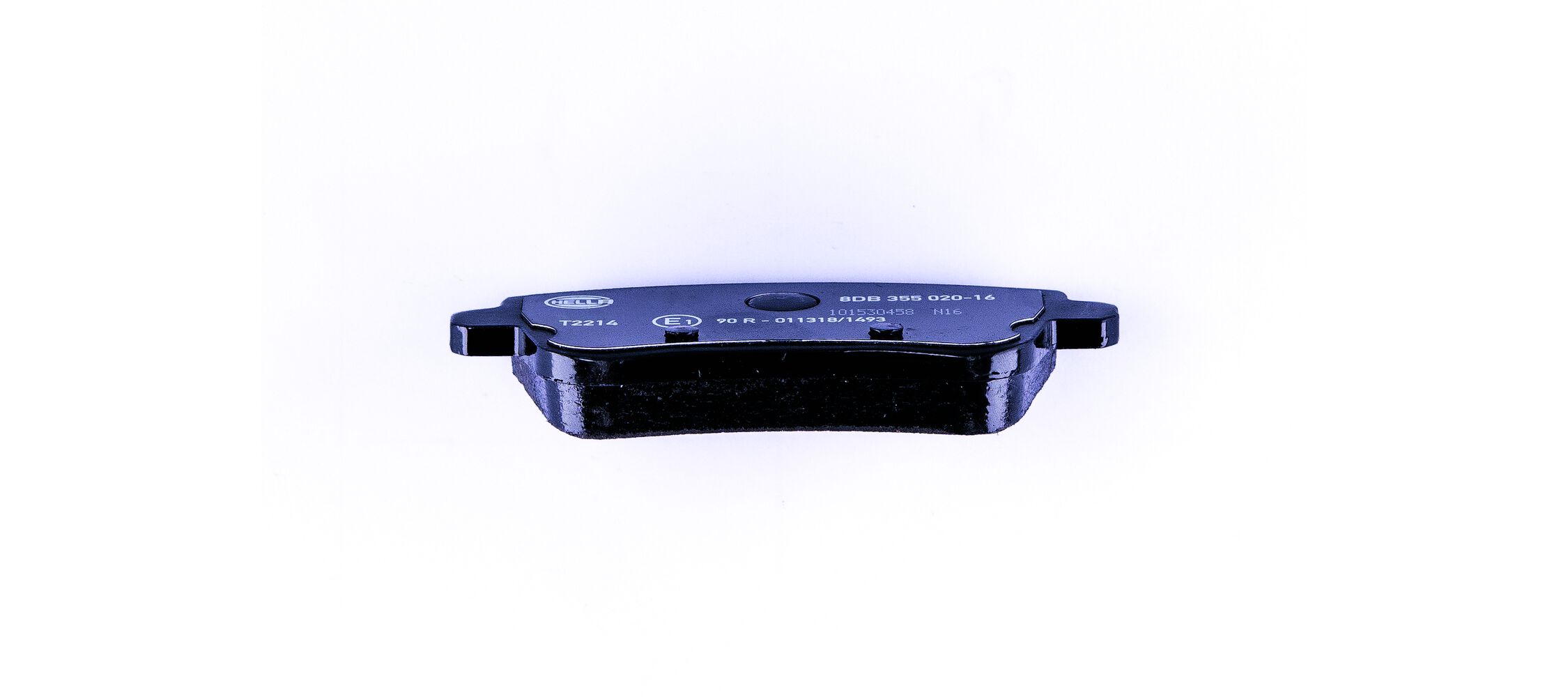 Brake Pad Set, disc brake - 8DB 355 020-161 HELLA