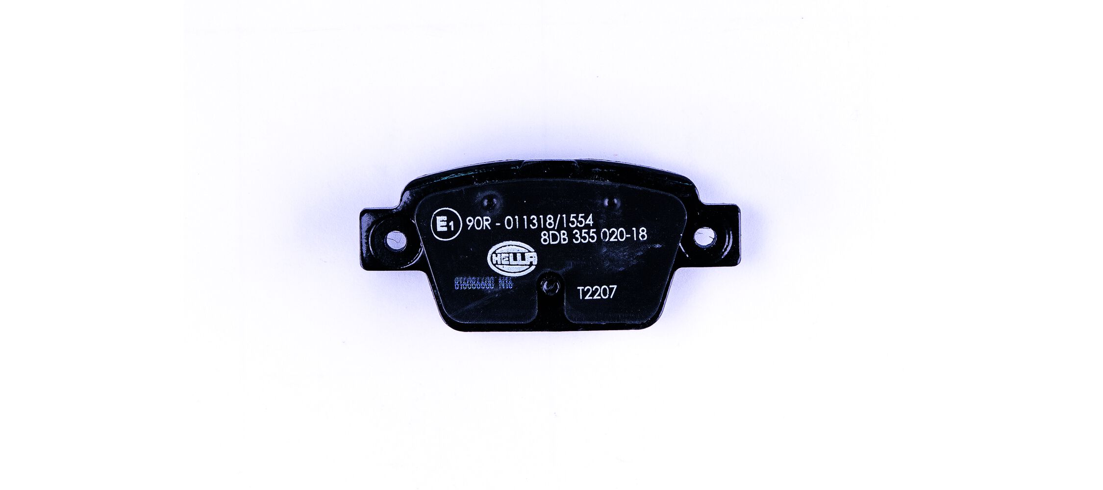 Brake Pad Set, disc brake - 8DB 355 020-181 HELLA