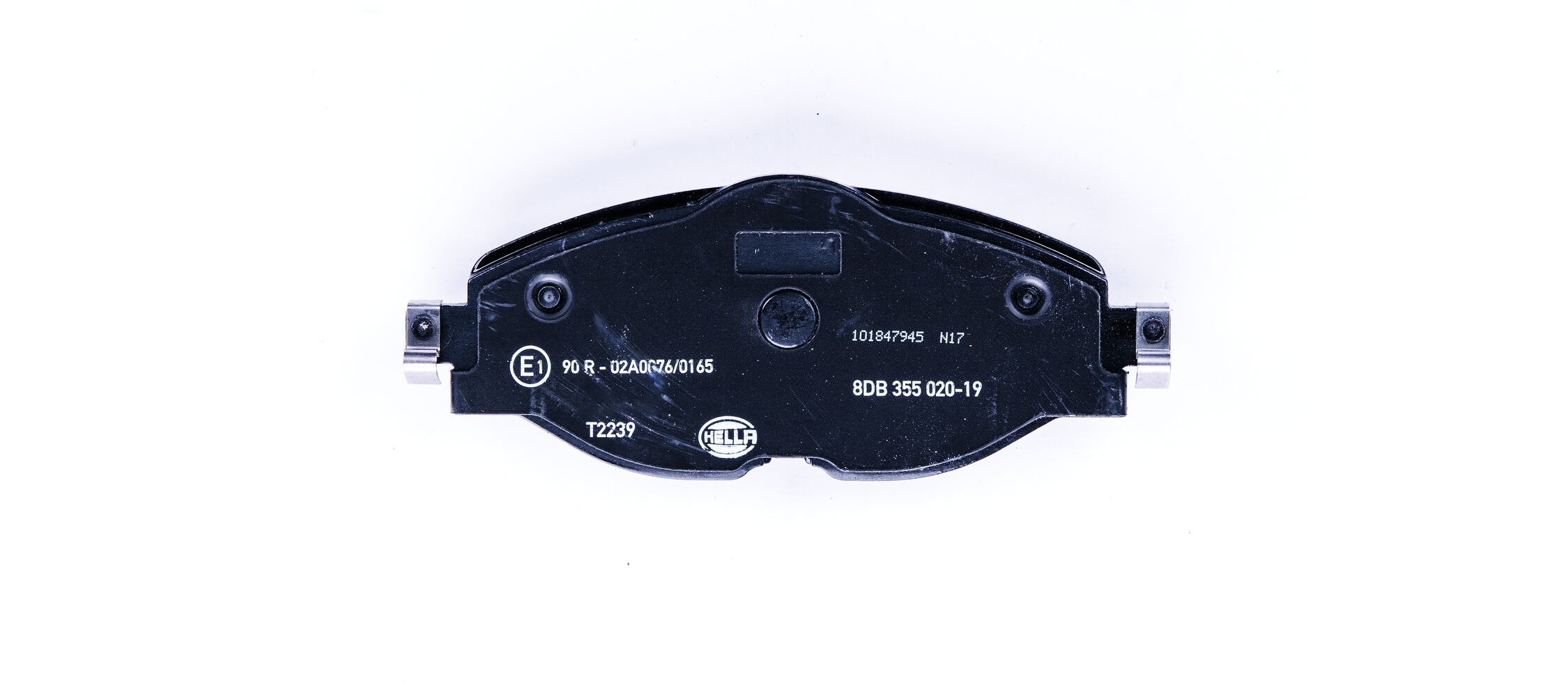 Brake Pad Set, disc brake - 8DB 355 020-191 HELLA
