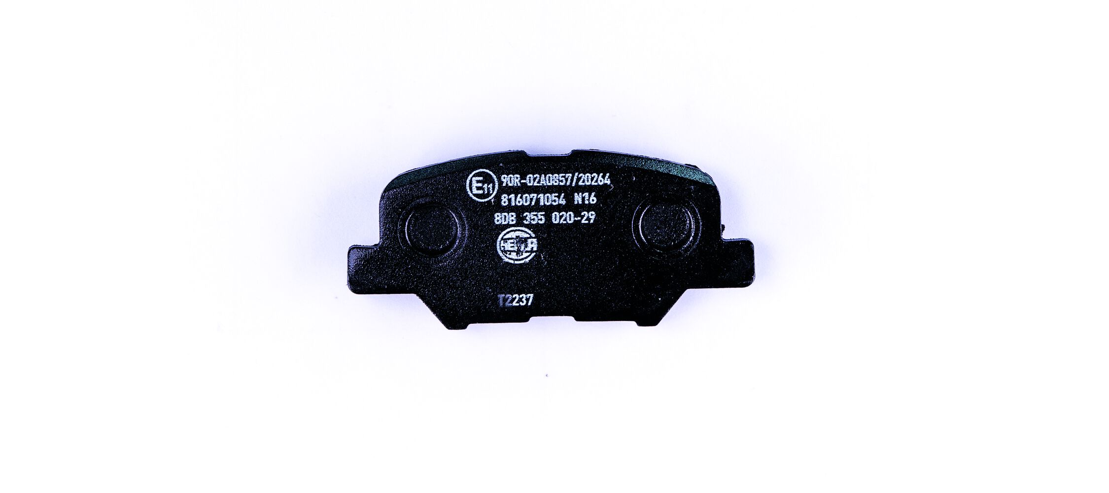 Brake Pad Set, disc brake - 8DB 355 020-291 HELLA