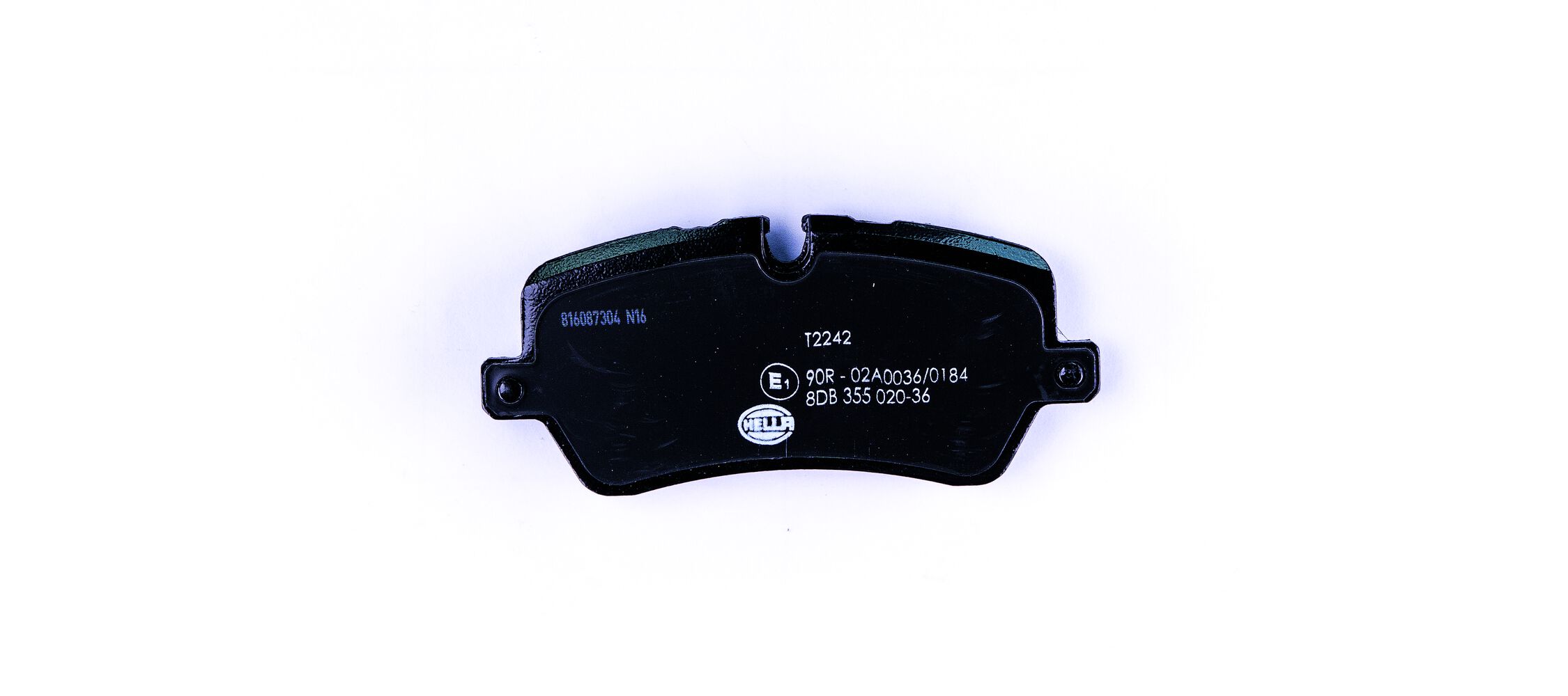 Brake Pad Set, disc brake - 8DB 355 020-361 HELLA