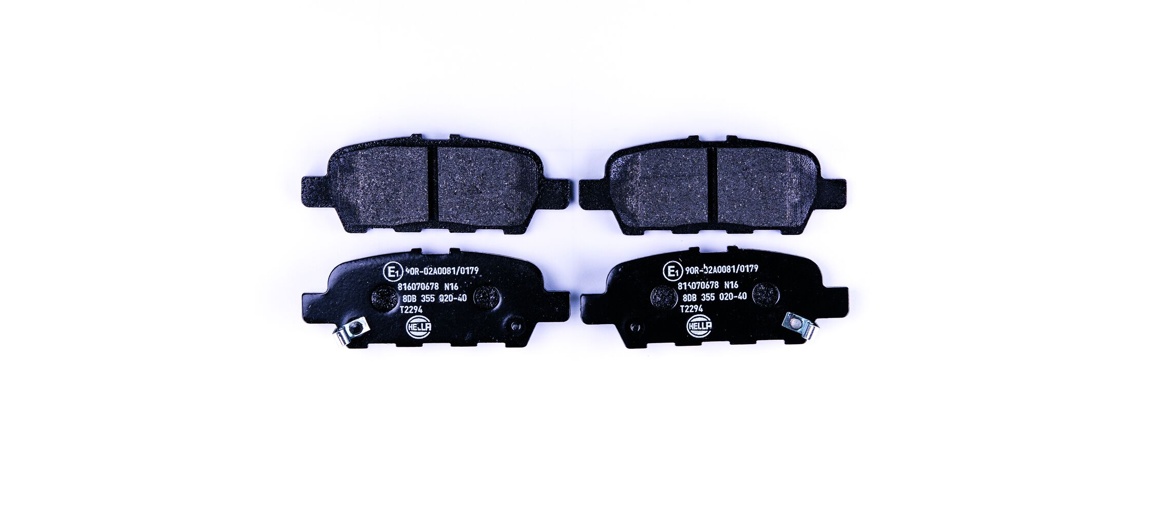 Kit pastiglie freno, Freno a disco - 8DB 355 020-401 HELLA