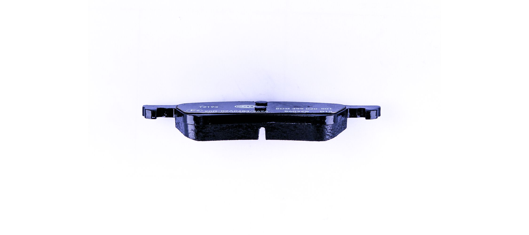 Brake Pad Set, disc brake - 8DB 355 020-501 HELLA
