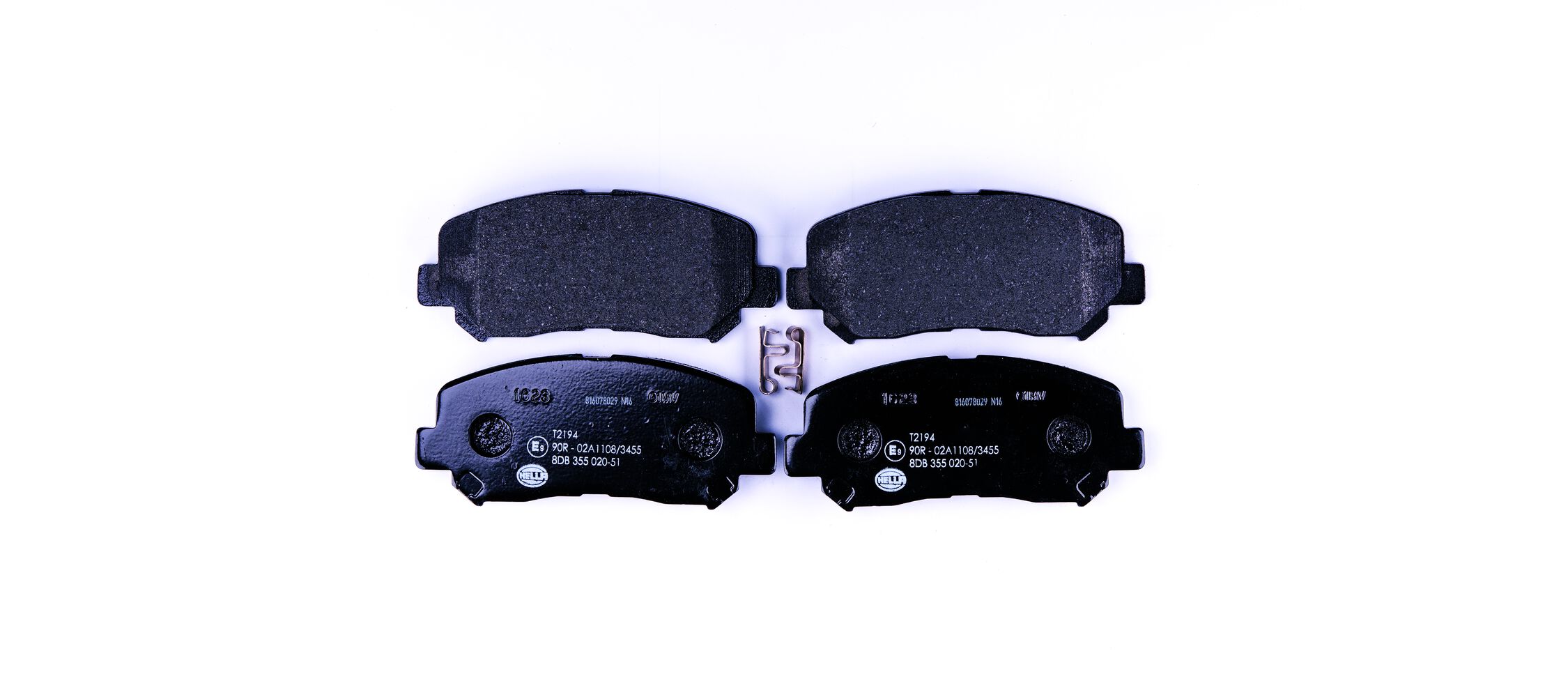 Kit pastiglie freno, Freno a disco - 8DB 355 020-511 HELLA