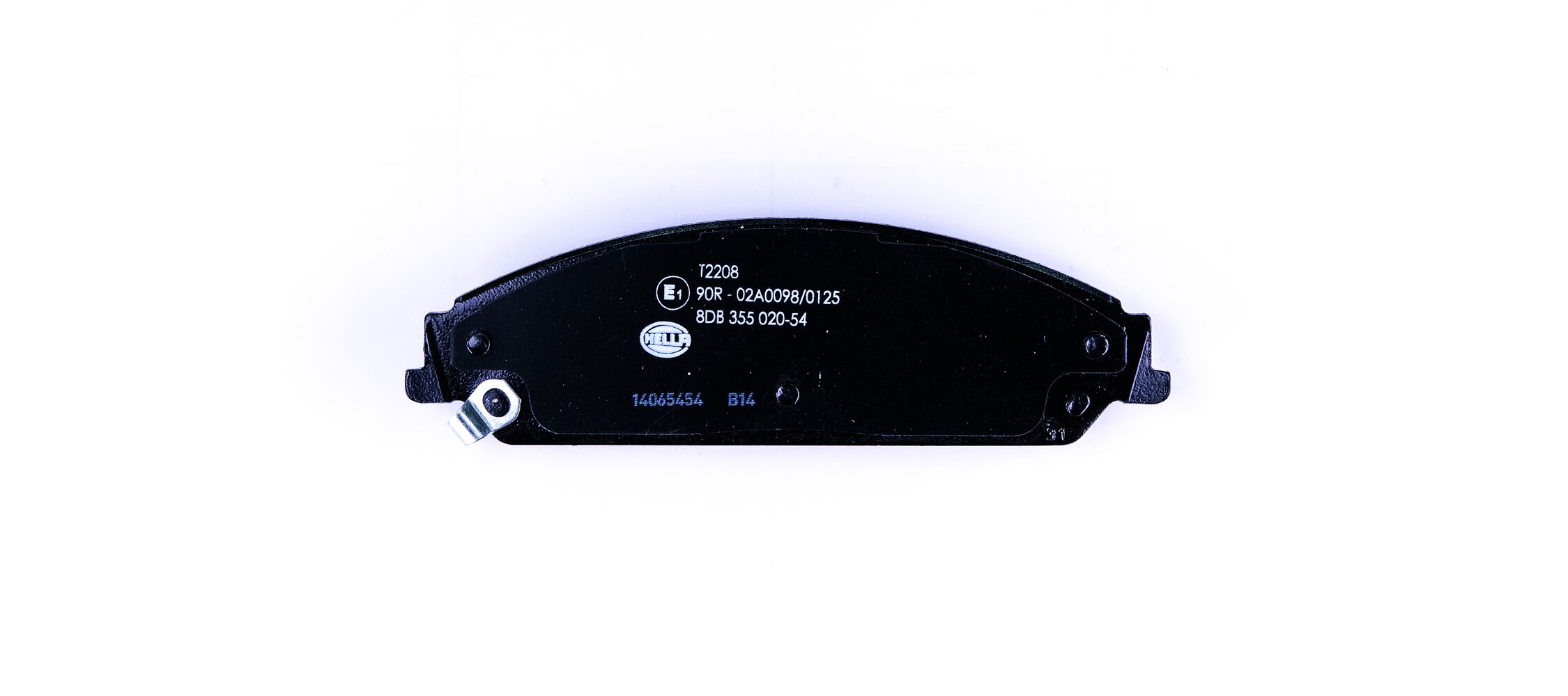 Brake Pad Set, disc brake - 8DB 355 020-541 HELLA