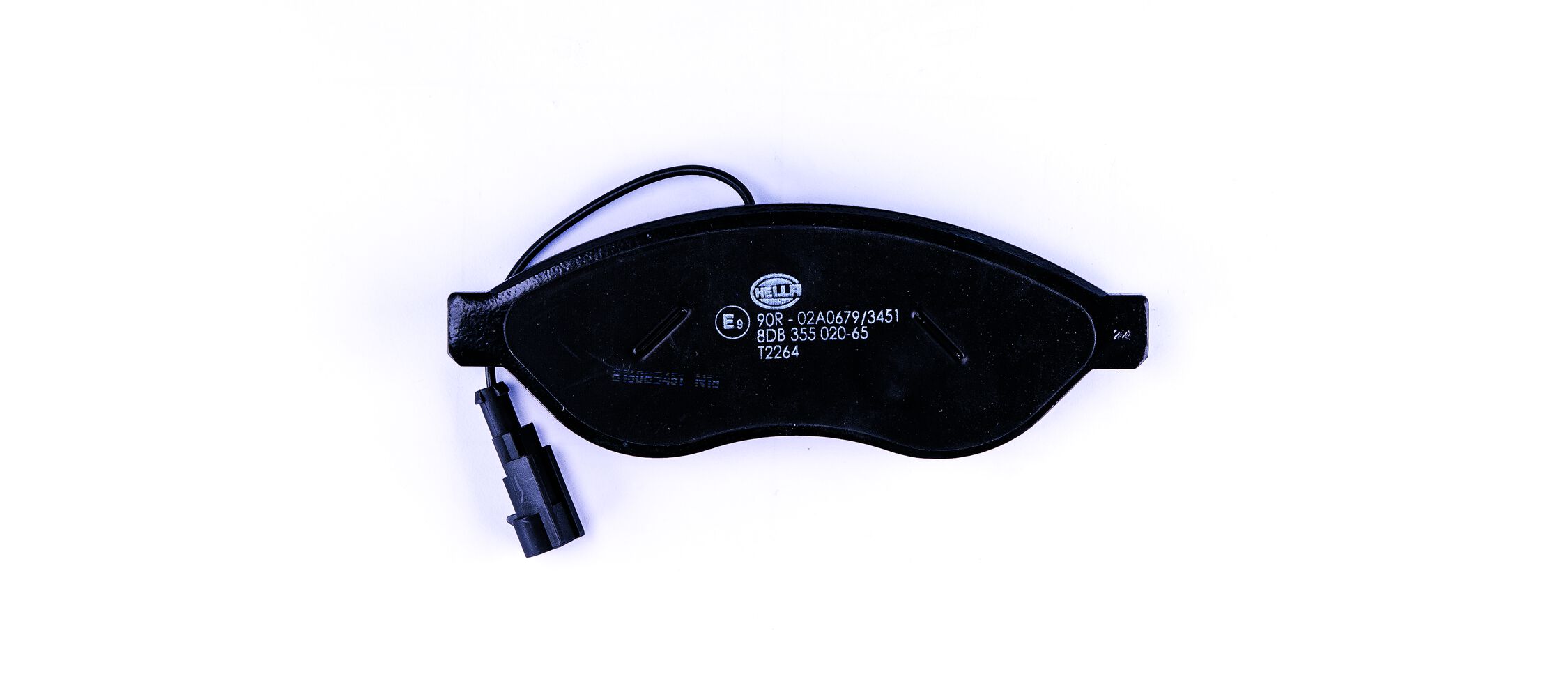 Brake Pad Set, disc brake - 8DB 355 020-651 HELLA