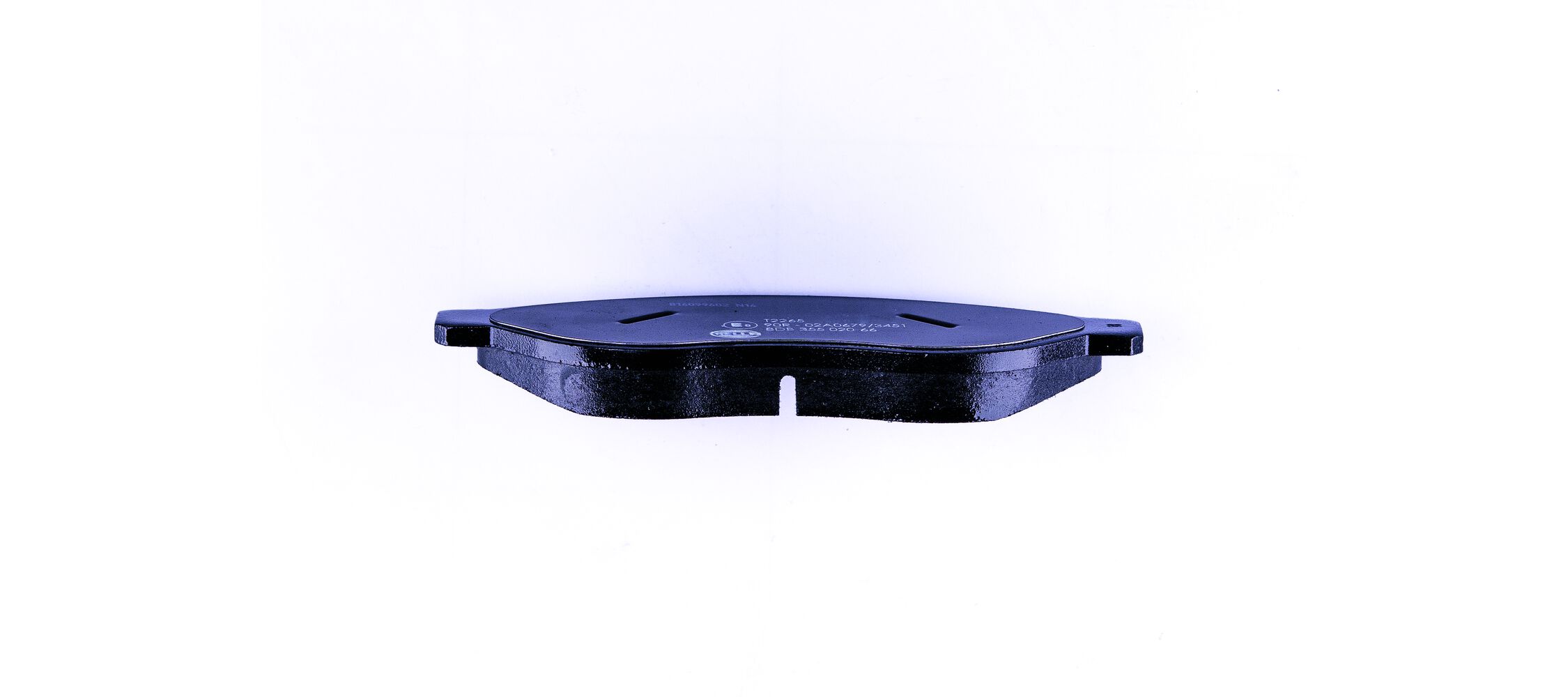 Brake Pad Set, disc brake - 8DB 355 020-661 HELLA