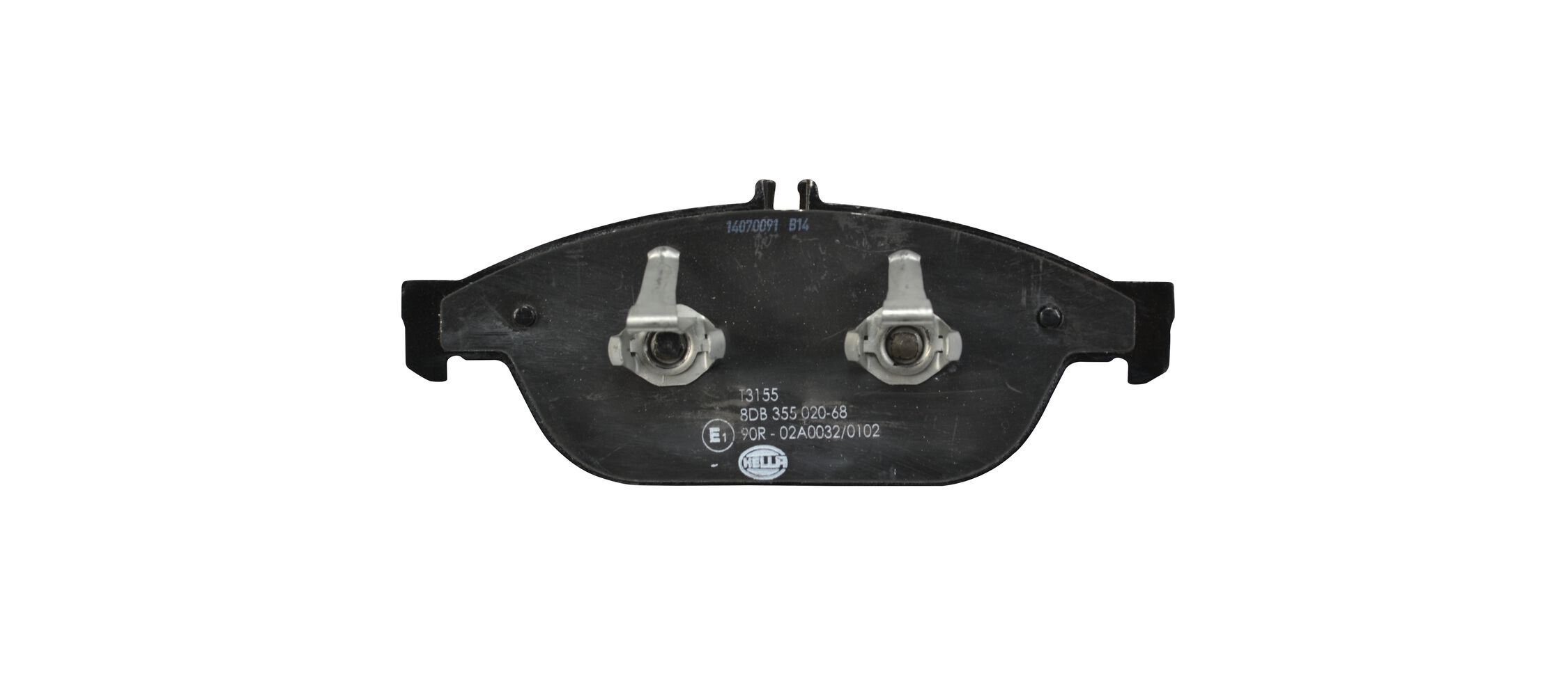 Kit pastiglie freno, Freno a disco - 8DB 355 020-681 HELLA