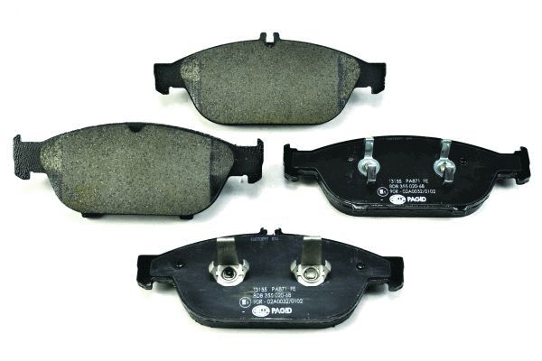 Kit pastiglie freno, Freno a disco - 8DB 355 020-681 HELLA