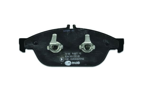 Kit pastiglie freno, Freno a disco - 8DB 355 020-681 HELLA
